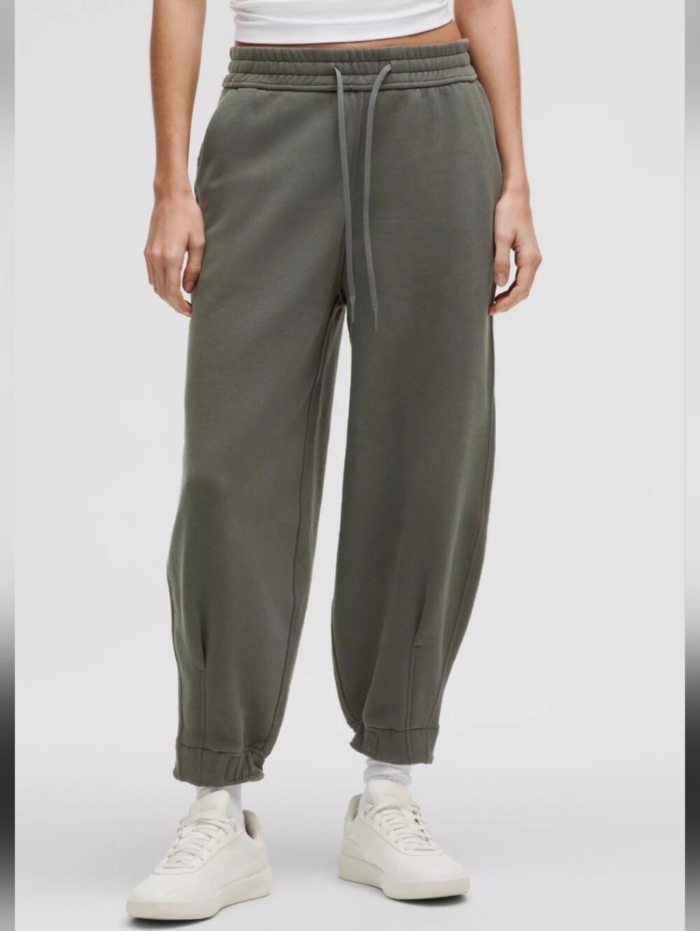 Lululemon Longful High Rise Oversized Cropped Jogger